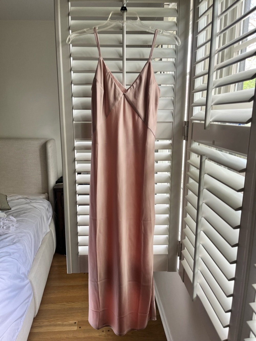 Target Silky Blush Pink Slip Dress